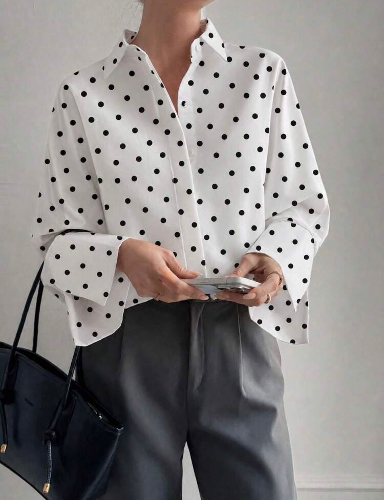Women’s Slouchy Long Sleeve Shirt
