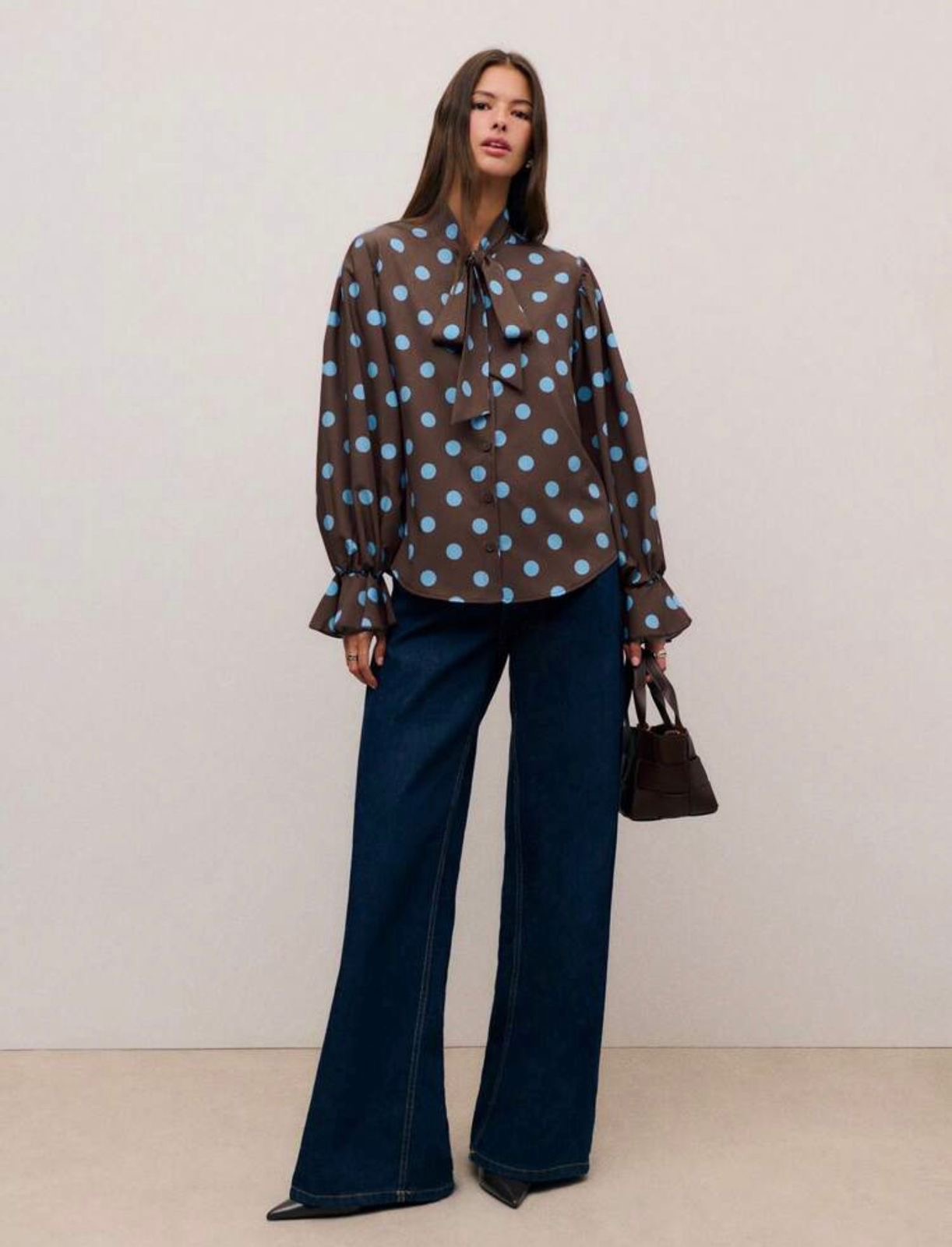Women’s Playfull Blouse Polkadot